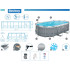 Stelažinis baseinas Bestway 427x250x100 cm 8v1 su pompa ir kopėčiomis