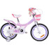 RoyalBaby vaikiškas dviratis JENNY 16" su krepšeliu ir šoniniais ratukais