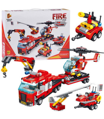 Gaisrinės Blokeliai 646 elementų