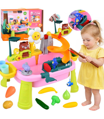 Didysis Vandens Stalas Žaidimų Aikštelė 40 el. Kūrybingas Žaidimas