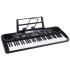 Keyboard su 61 Apšvietimo Klavišais, Mikrofonu ir Stovu
