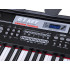 Keyboard su 61 Apšvietimo Klavišais, Mikrofonu ir Stovu