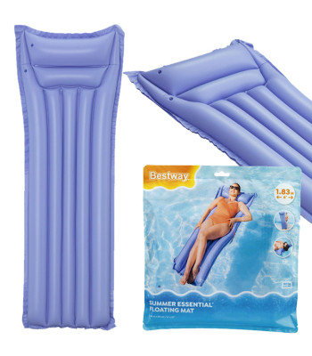 Bestway vienvietis pripučiamas paplūdimio čiužinys, violetinis 183x69cm 44007