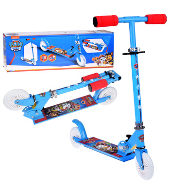 Sulankstomas dviračio paspirtukas vaikams su „Šunyčių patrulis“ herojais