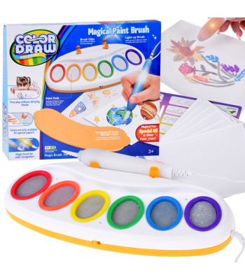 vandens teptukas color draw led – piešimo šviesa rinkinys