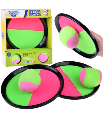 paletės su lipniais taikiniais ir kamuoliukais, 2 vnt.