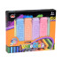 didelės spalvotos piešimo kreidos 6 vnt. lentai ir šaligatviui za5582