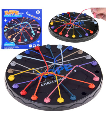 loginis stalo žaidimas virvelės – sudėliok ir sumaniai išnarpliok virveles gr0769