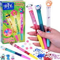 kūrybinis „diy“ rašiklių dekoravimo rinkinys, 3 vnt.
