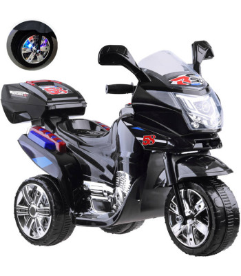 vaikiškas akumuliatorinis motociklas su led šviesomis PA0241