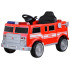 elektrinis gaisrinės automobilis vaikams su pulteliu pa0313