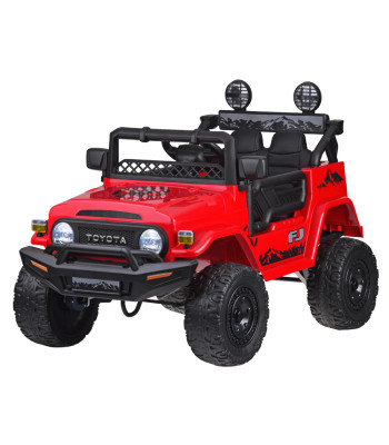 elektrinis vaikiškas automobilis toyota fj cruiser su akumuliatoriumi