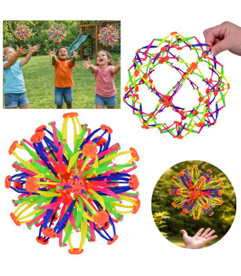 magiškas sferinis kamuolys – spalvingas išsiskleidžiantis ir didėjantis kamuolys za6159