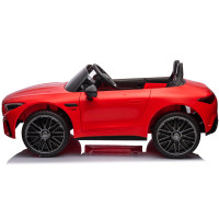 elektrinis automobilis vaikams mercedes sl 63 amg su pulteliu 24v