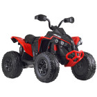 vaikiškas elektrinis keturratis can-am eva pa0284 juodas