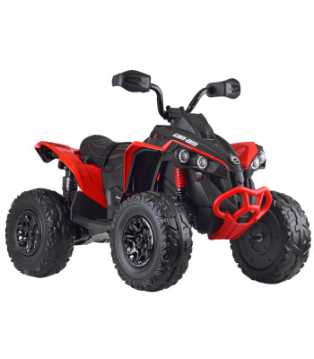 vaikiškas elektrinis keturratis can-am eva pa0284 juodas