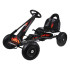 didelis pedalinis gokartas su reguliuojama sėdyne ir pripučiamais ratais sp0839