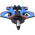 Nuotoliniu būdu valdomas LED dronas su 360° apsivertimu ir šviesomis RC0755
