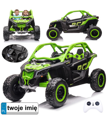 elektrinis vaikiškas bagis can-am maverick 2 vietų pa0287