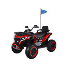 vaikiškas elektrinis keturratis 4x4 pa0328 raudonas