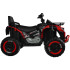 vaikiškas elektrinis keturratis 4x4 pa0328 raudonas
