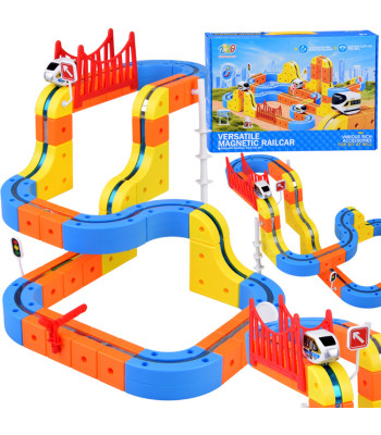 magnetinis modulinis automobilių trasa vaikams za6147