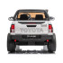 elektrinis automobilis vaikams toyota hilux 2 vietų su pulteliu