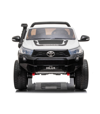 elektrinis automobilis vaikams toyota hilux 2 vietų su pulteliu