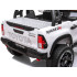 elektrinis automobilis vaikams toyota hilux 2 vietų su pulteliu