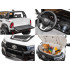 elektrinis automobilis vaikams toyota hilux 2 vietų su pulteliu