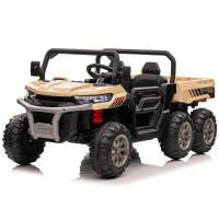 vaikiškas elektrinis automobilis farmer truck 4x6 su elektriniu savivarčiu 24 v