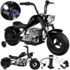 elektrinis vaikiškas chopper motociklas su akumuliatoriumi 24v iki 80 kg pa0318