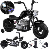 elektrinis vaikiškas chopper motociklas su akumuliatoriumi 24v iki 80 kg pa0318