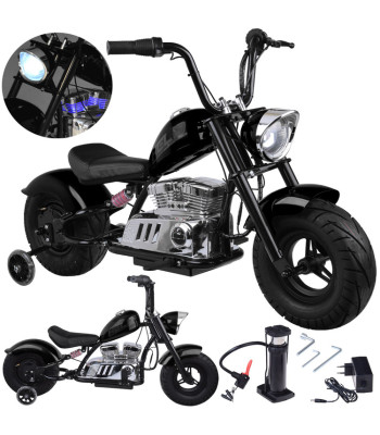 elektrinis vaikiškas chopper motociklas su akumuliatoriumi 24v iki 80 kg pa0318