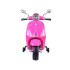 Elektrinis vaikiškas motoroleris VESPA su akumuliatoriumi ir melodijomis PA0344
