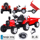 vaikiškas elektrinis traktorius su priekaba PA0234