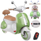 vaikiškas elektrinis paspirtukas ant akumuliatoriaus pa0330 žalias