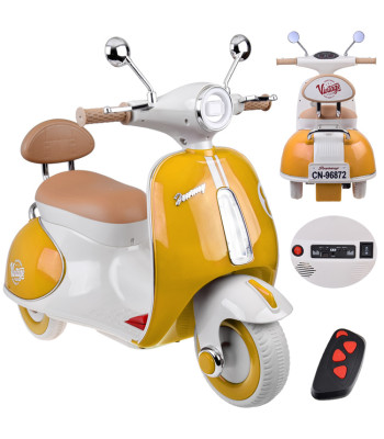 Klasikinis elektrinis paspirtukas vaikams PA0330, oranžinis