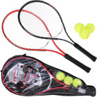 teniso rakečių rinkinys 2 raketės 3 kamuoliukai ir dėklas sp0820