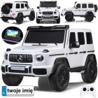 vaikiškas elektromobilis mercedes g klasė 63 amg 4x4 dviem vaikams