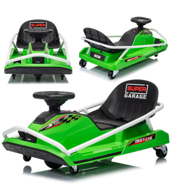 elektrinis vaikiškas gokartas su drifto funkcija iki 50 kg