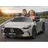 vaikiškas elektromobilis mercedes amg gt63 dviem vaikams pilkas