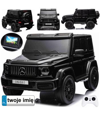 vaikiškas elektromobilis mercedes g klasė 63 amg 4x4 dviem vaikams