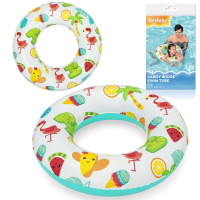 Bestway pripučiamas plaukimo ratas vaisiai 61 cm