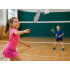 badmintono plunksninės skraidyklės iš natūralių plunksnų, 12 vnt., tūbelėje sp0863