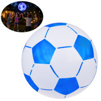 šviečiantis pripučiamas led kamuolys vaikams 45 cm
