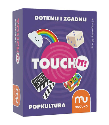 Kortų žaidimas „Touch it! Paliesk ir atspėk: popkultūra“ GR0727