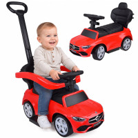 vaikiškas paspiriamas automobilis ir stumdukas mercedes za6175