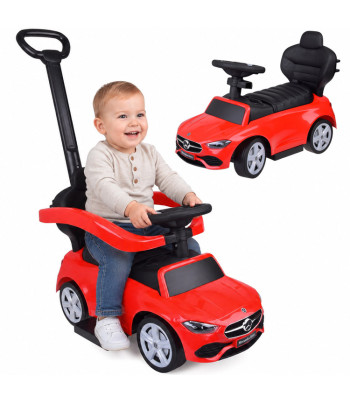 vaikiškas paspiriamas automobilis ir stumdukas mercedes za6175