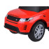 Raudona vaikiška range rover mašinėlė-stumdukas 2 viename su garsais ZA6171